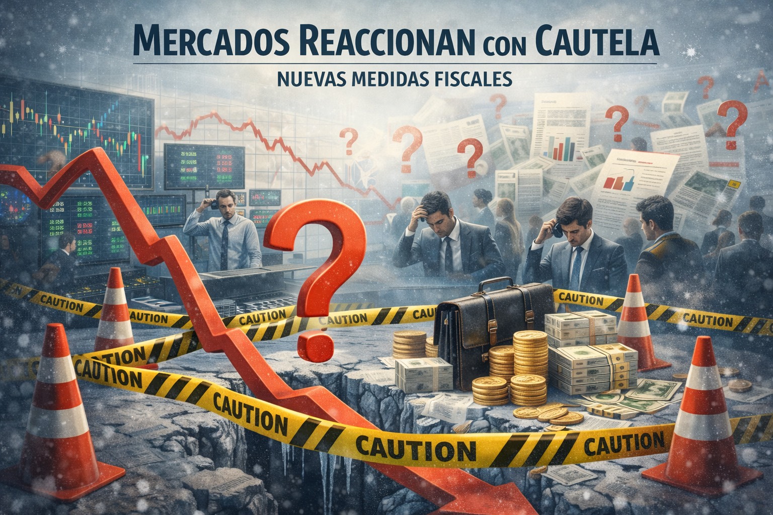 Los mercados reaccionan con cautela a las nuevas medidas fiscales