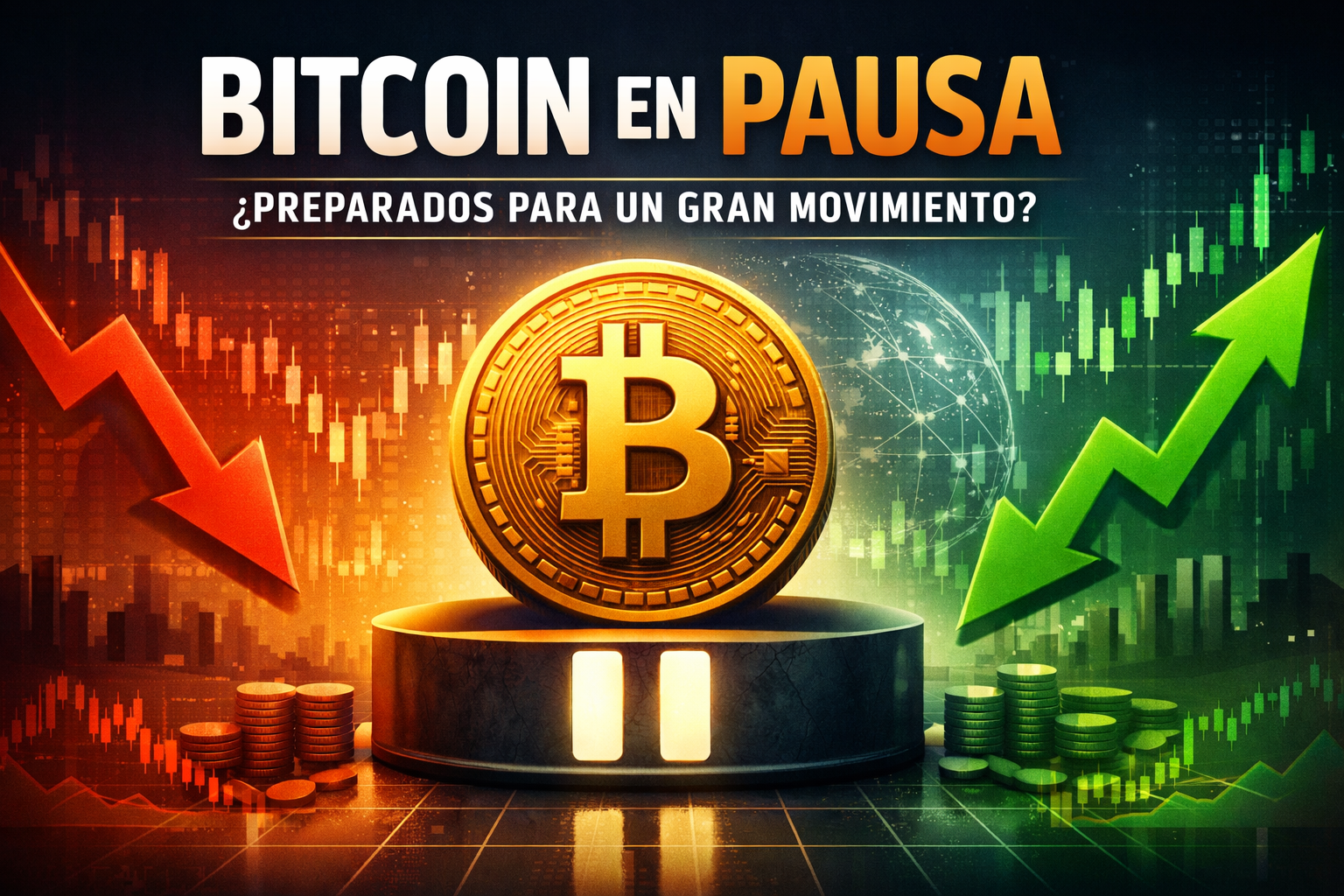 Bitcoin en pausa: el mercado se prepara para un movimiento decisivo